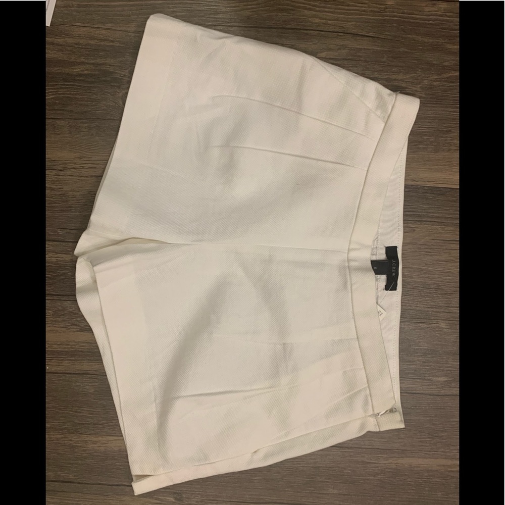 White JCrew shorts size 0
